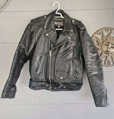 bikerz vintage motorcycle leather tobacco Old Biker Wants To Smoke Stock Photo, Picture and Royalty Free Image. Image 84011836 top wallet pocket Competition weight steerhide Black quilt lining STREAMLINER snaps for streamliner vest attachment 1 Zip Moto Leather Jacket IXS Brown,