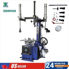 Xk 988 Auto Tire Changer Wheel Changer Machine 110v With Auxiliary Arm 12-24