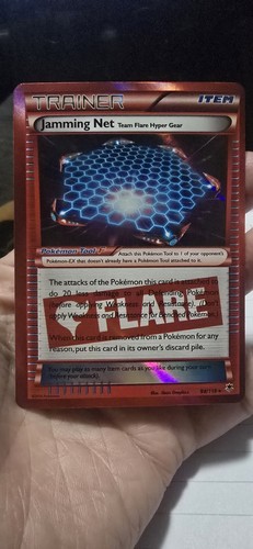 Pokémon TCG Jamming Net Team Flare Hyper Gear MP 98/119 XY: Phantom Forces