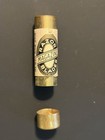 Vintage Schack Razor Blades Metal Magazine Tube Antique Shaving Blade 1926 Empty — photo 4