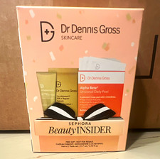 Dr Dennis Gross Alpha Beta 2-Step Peel Set AHA/BHA Exfoliating 0.72 fl oz