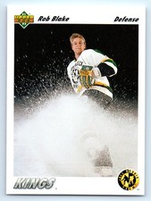 1991-92 Upper Deck #43 Rob Blake Los Angeles Kings