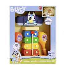 Bluey Magic Xylophone Band Set 6 Pieces 3 Year Toys