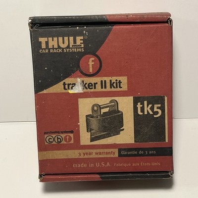 Thule TK5 Tracker II Kit Attaches to OEM Factory Rack Tracks Vehicle Roof NEW