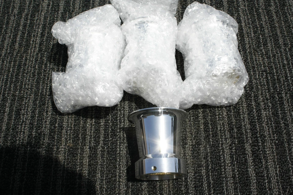 KAWASAKI KZ900 KZ 900 Velocity Stacks 44mm POLISHED VELOCITY STACK FT - Image 2 of 4