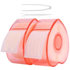 2 Rolls Eyelid Stickers Single Sided Eyelid Tape Grip Tape Double Eyelid Tape