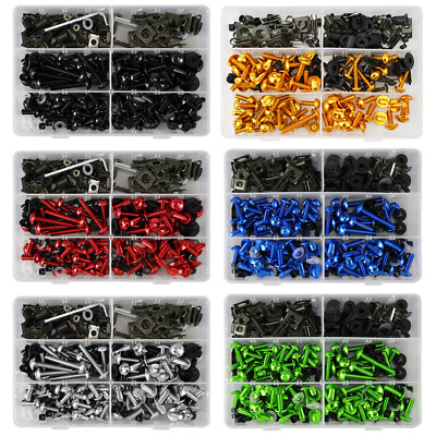 253 Stück Schraubenset Verkleidungsschrauben Für Honda CBR 1000RR 600RR 900RR