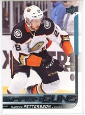 Marcus Pettersson 2018-19 Upper Deck Hockey Series 1 Young Guns RC #229