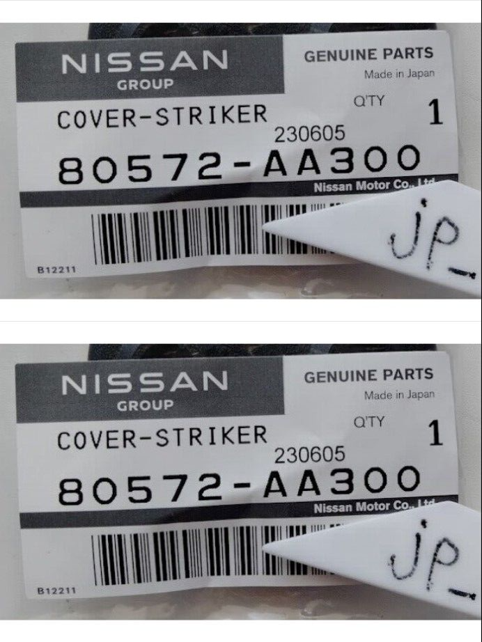 Nissan GT-R R32 R34 Z32 Z34 OEM Door Striker Cover Set of 2 80572