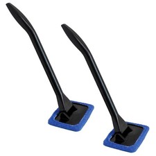 2x Fensterwischer Windschutzscheiben Mikrofaser Scheibenreiniger Fensterabzieher