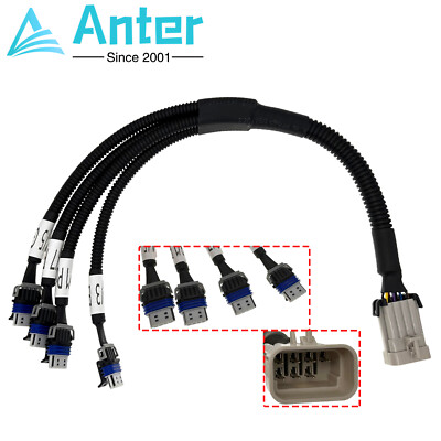 Ignition Coil Harness Wire Connector For GM Chevy LQ9 LQ4 LS2 LS7 LSX Relocation