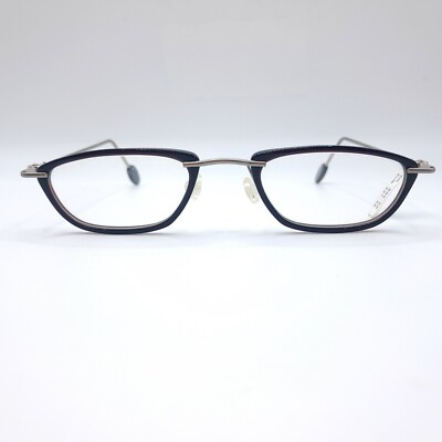 Marcus Marienfeld CreativA Vintage Brille Handmade Switzerland Silber rotbraun