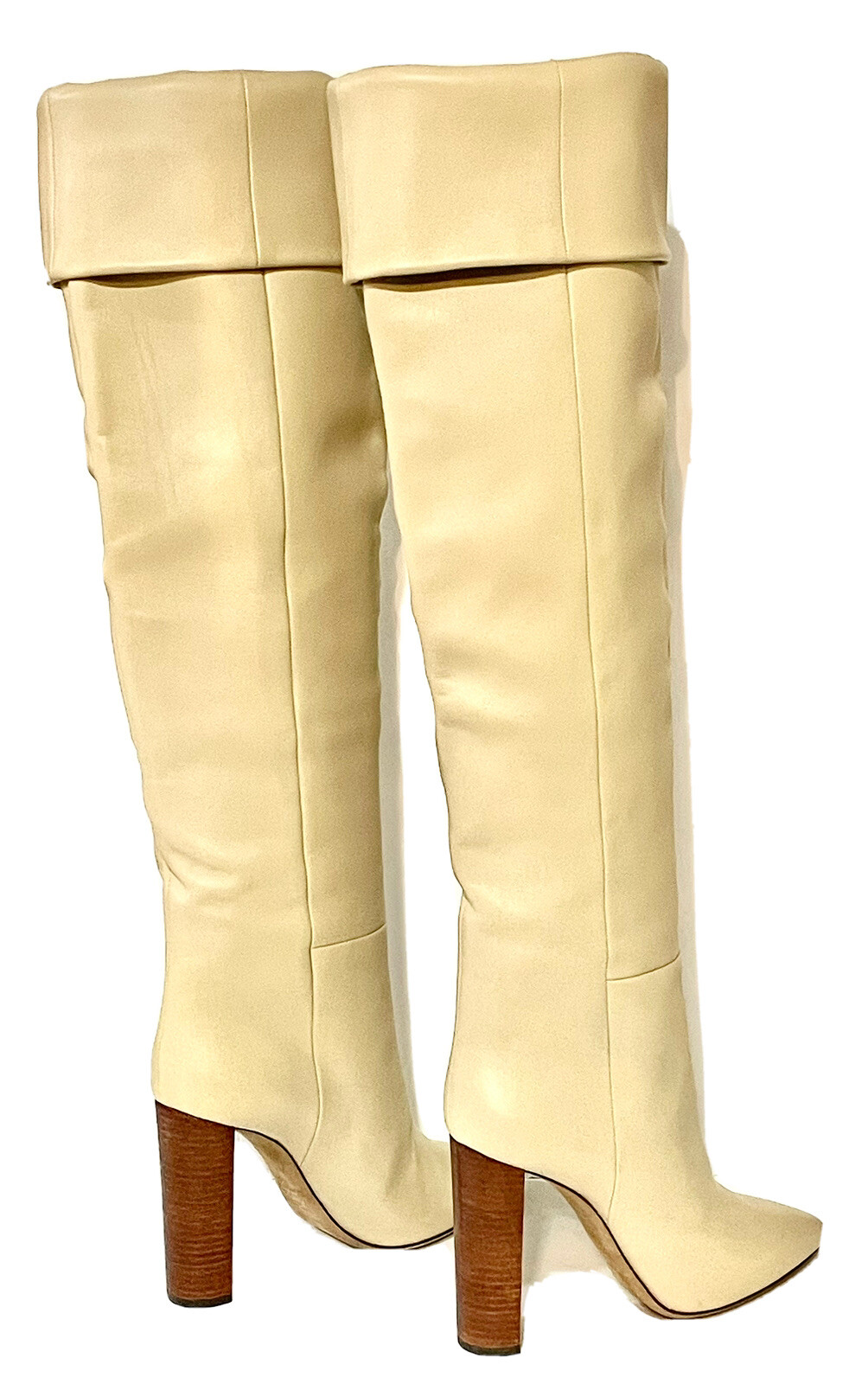 SAINT LAURENT Stivali overknee alti YSL nuovi. EU 40