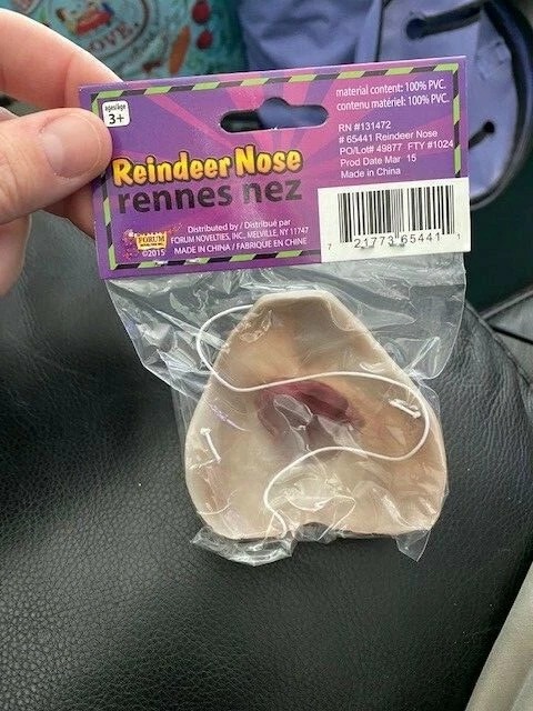 Rudolph Reindeer Nose New!!! - Image 2 of 2