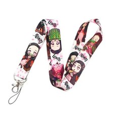 Demon Slayer Kimetsu no Yaiba Nezuko Kamado Character ID Badge Holder Lanyard