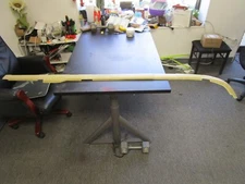 63E corvette press molded fiberglass front side fender bonding strip drivers