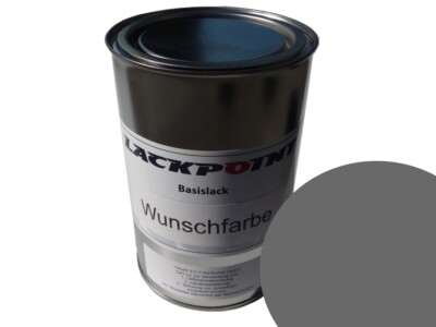 3 Liter Spritzfertig Basislack geeignet für Renault KNU Gris Taupe Autolack Gra