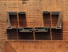 6x Mosiężna rama ornament ozdobny mosiądz secesyjny ornament ~ seria H