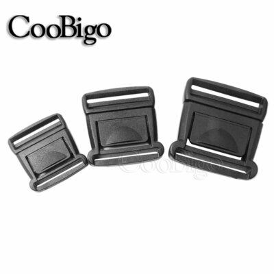 25X Center Release Buckle Backpack Strap Luggage Bags 1'' 1-1/4'' 1-1/2'' Webbing