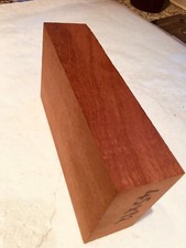 Solid Mahogany Timber Hardwood Blank Plinth Block Wood Craft Art Mount Hobby DIY