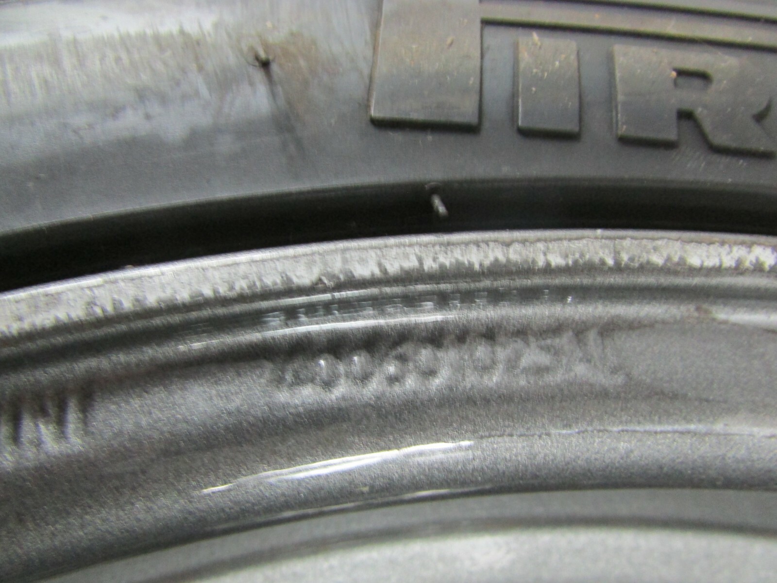 Lamborghini Gallardo, Rear Wheel, Scorpius Style, Grey, Used, P/N 400601025AL