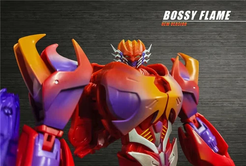 New APC Toys Bossy Flame TFP Megatr Action Figure Toys 18 CM W/Box in Stock - Picture 6 of 13