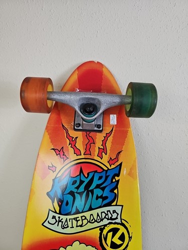 Vintage California Kryptonics 36" Longboard Skateboard 158568 Heat Wave 2013 - Picture 5 of 19