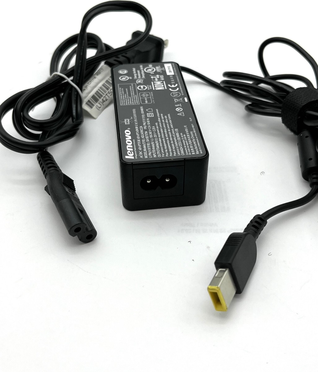 65W 20V AC Adapter Charger For Lenovo Thinkpad 11e & Yoga 11e Chromebook - Includes Power Cable