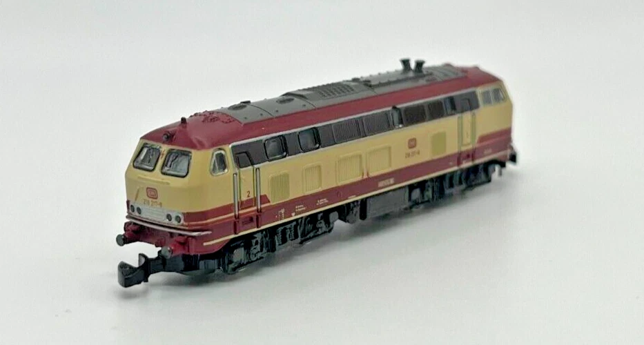 Z Scale Marklin 8880 BR218 Diesel Locomotive Original Box - Image 4 of 4