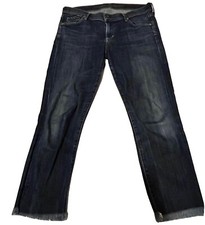 Citizens Of Humanity Avedon Jeans Skinny Crop Raw Hem Low Rise Women  s Size 30