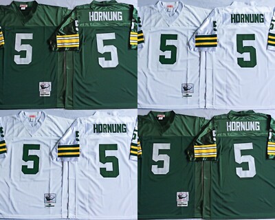 Green Bay Packers Shirt Top Vintage Throwback NO.5 EU Big & Tall Size