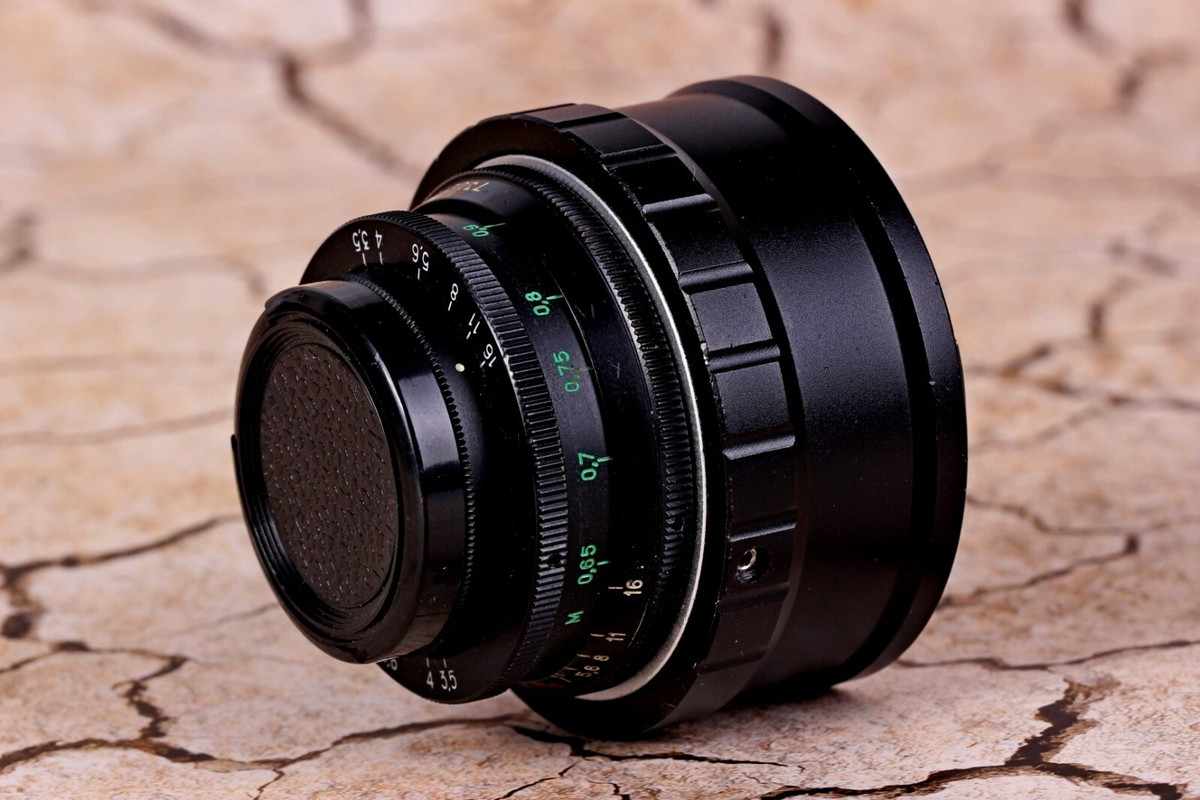 Industar 50-2 3,5/50mm Soviet lens Bokeh portrait Lens DSL M42