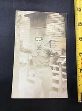 Military Soldier Bootcamp Photo Postcard Post Card