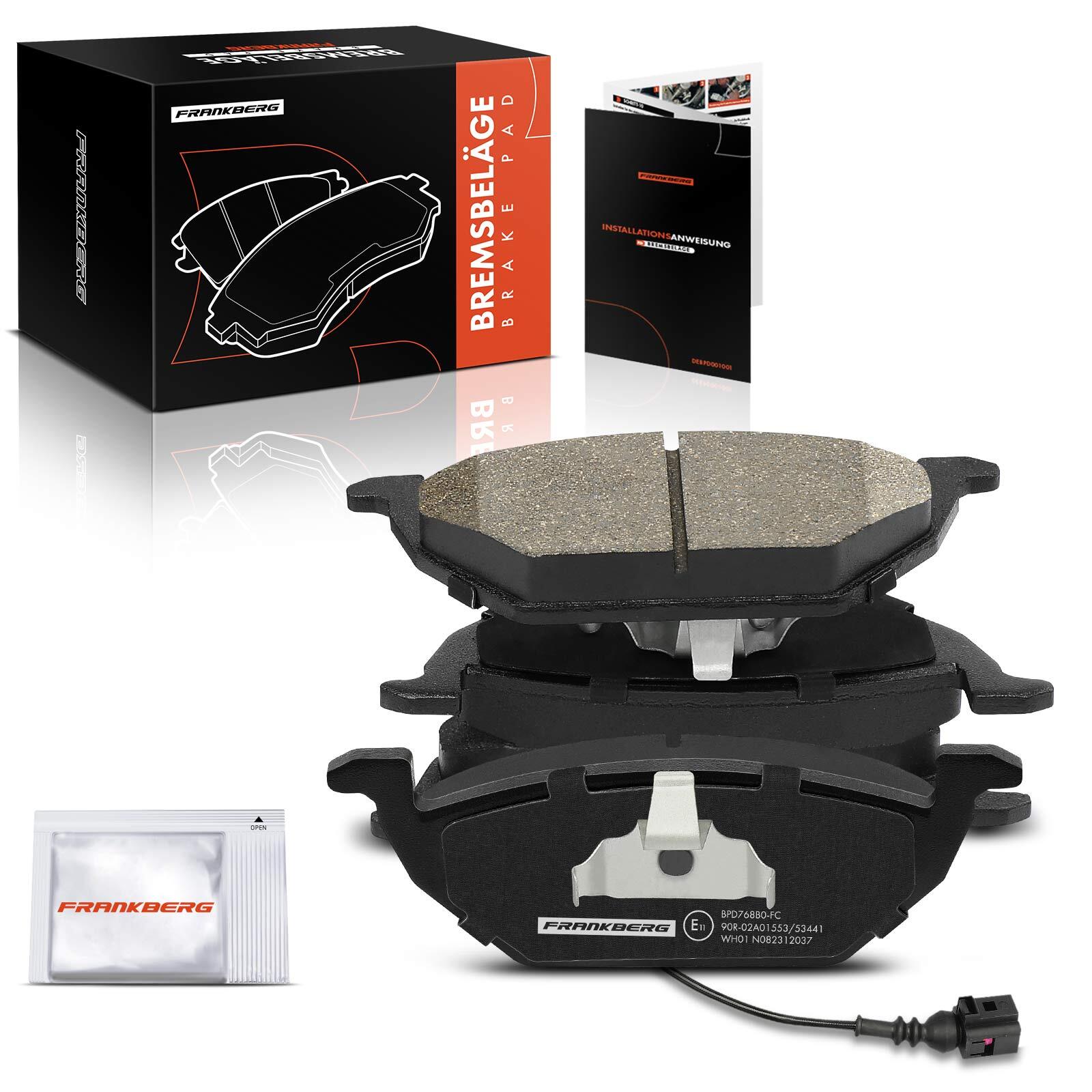FRANKBERG Front Brake Pads Set for Skoda Fabia I II Octavia I II Yeti 1J0698151E
