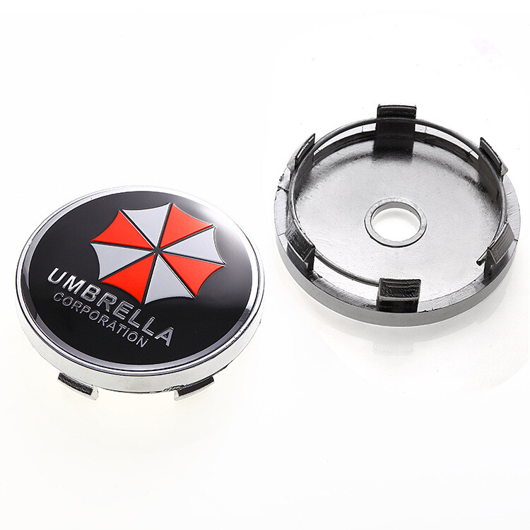 LZLL 4 Pezzi 60mm Auto Emblema Coprimozzo Ruota Centrale coprimozzo