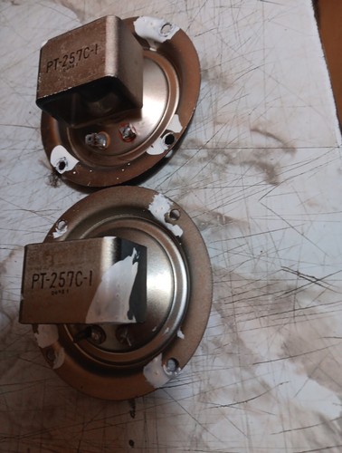COPPIA DI TWEETER PIONEER VINTAGE PT-257C-1 FUNZIONANTI BENE!! - Foto 7 di 7