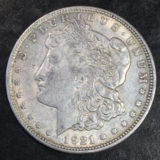 1921 Morgan Silver Dollar - High Quality Scans #Q401
