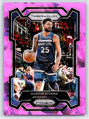 2023-24 Panini Prizm - Austin Rivers #278 Pink Ice Prizm
