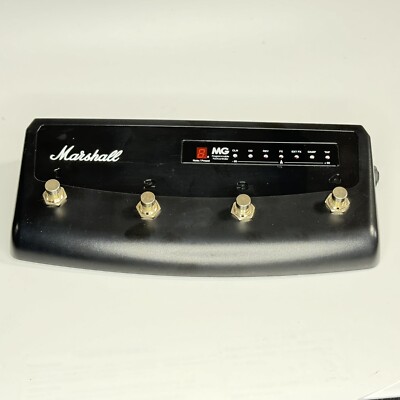 MARSHALL Japan Amplifier Foot Switch Pedal PEDL-90008  4 assignable buttons LED