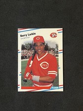 1988 Fleer #239 Barry Larkin Baseball Card - Sharp