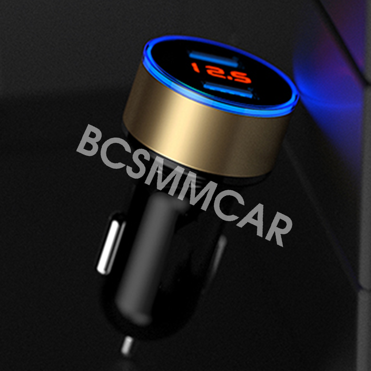 3.1A Dual Port USB Car Charger for Phones and GPS Cigarette Socket Adapter