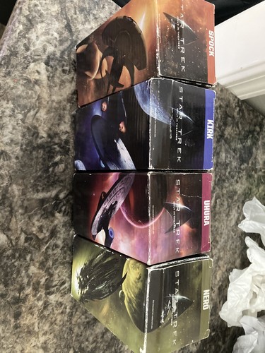 Star Trek 2009 Glasses From Burger King. Set Of 4: Kirk, Spock, Uhura, Nero. - Picture 3 of 5