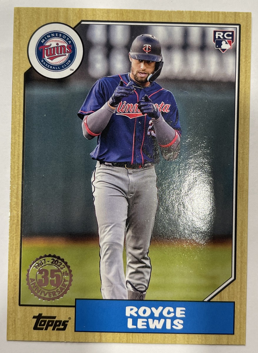 Royce Lewis 2022 Topps Update 1987 35th Anniversary RC