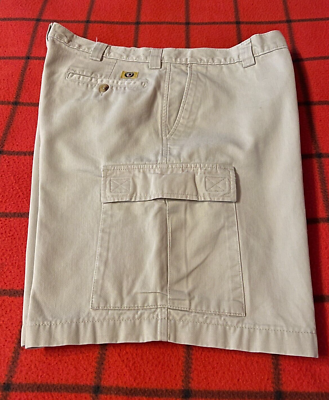 Duck Head Cargo Men's Waist 33 Quality Wear Khakis Casual Shorts