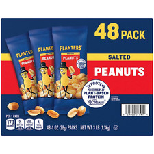 Salted Peanuts 48 1-Ounce Packs