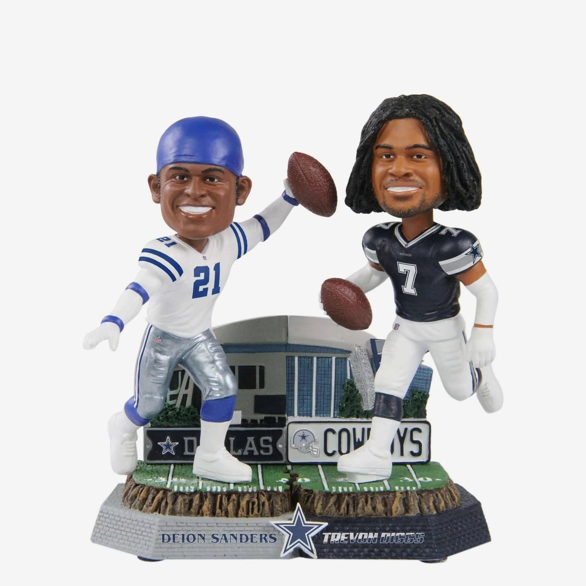 Deion Sanders & Trevon Diggs Dallas Cowboys Then And Now