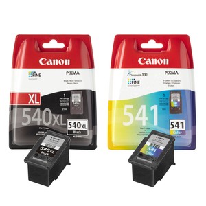 Canon PG540XL Black & CL541 Colour Ink Cartridge For PIXMA MG4250 Printer | eBay