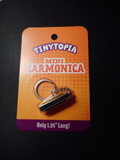 Keychain Harmonica Mini 1.35 in Long NEW SEALED