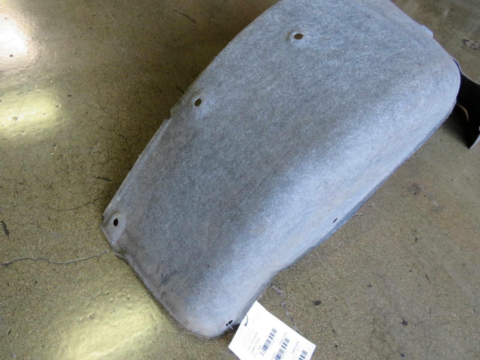 Ferrari 612 Scaglietti, RH, Rear Main Inner Fender Liner, Used, P/N 67927300