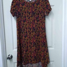 -Small--LuLaRoe Print Dress